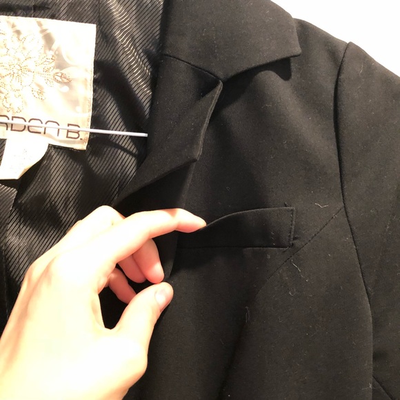 Classic Arden B. black Women’s blazer jacket - Picture 4 of 8